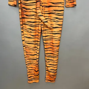 Spirit Catsuit Halloween Costume Tiger Bodysuit ONLY Adult Women Size Large Tail thumbnail 7