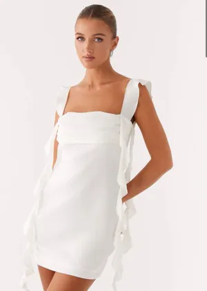 Peppermayo Mini Dress White thumbnail 1