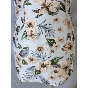 NWT Avantlook Blue Floral Jacquard Puff Sleeve Mini Dress S MSRP $220 thumbnail 13