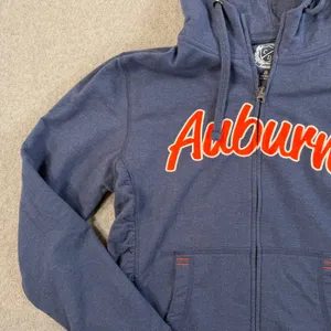 Auburn Tigers Campus Drive Women's Small Full Zip Hoodie Sweatshirt Side Ruched thumbnail 3