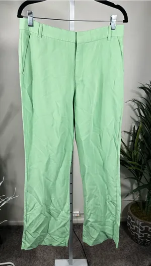 J132. Zara Light Green women’s Dress Pants thumbnail 1