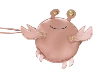 Betsey Johnson Pink Crab Wristlet Purse Coin purse coastsl whimsical dopamine thumbnail 1