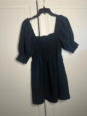 NWT Hill House Home Athena Nap Dress Black XS thumbnail 14