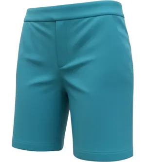 Puma Golf Shorts Women Large Teal Blue Excellent Performance Athletic Pockets thumbnail 1