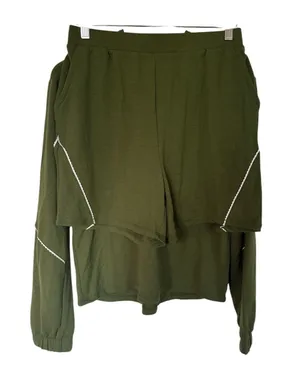 Nanette Lepore Play Women's Super Soft Shorts and hoodie thumbnail 1