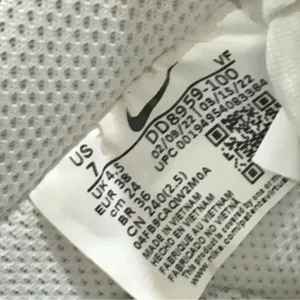 Nike Air Force 1’s Sneakers Athletic White Women’s 7 thumbnail 5