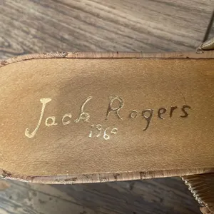 Jack Rogers Sloane Mid Wedge - Cork/Gold thumbnail 3