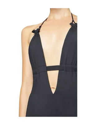 new Tavik x Anthropologie ☀︎︎ Emme Plunge One Piece Swimsuit ☀︎︎ Black ☀︎︎ M ☀︎︎ thumbnail 3
