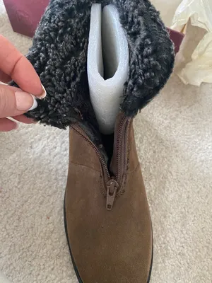 G.H. Bass & Co. Neemo Ankle Boot suede Solid Brown Size 10M Women’s NIB thumbnail 11