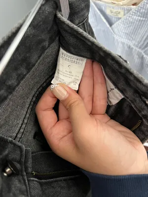 Black wide leg jeans Size 4 thumbnail 4
