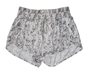 Lululemon Athletica Tracker Short V 4" in City Breeze Alpine White Multi size 10 thumbnail 1