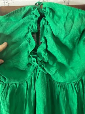 NWT Green Maxi dress- Women's Flowing Summer swim cover cupshe thumbnail 4