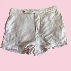 Women’s Princess Polly Pastel Pink Linen Blend Shorts Size US 4 thumbnail 2