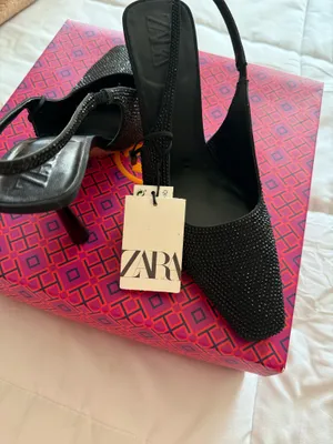 ZARA shoes Heel black Woman thumbnail 4