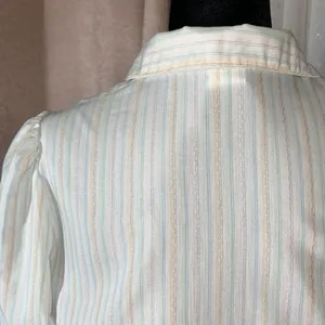 Vintage Present Tense Size M Long Sleeve Button Down Shirt thumbnail 8