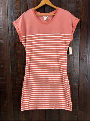 Levi’s Striped Casual T-shirt Dress thumbnail 1