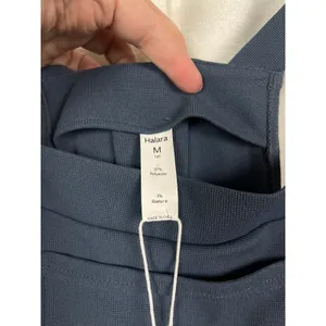 Halara Blue Jogger Bottom Overalls Sz.M NWT thumbnail 9