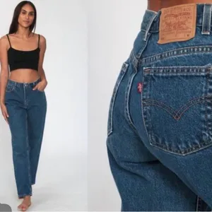 Vintage Y2K Levi’s 550 High Waisted Relaxed Fit Tapered Mom Jean 14 100% Cotton thumbnail 2