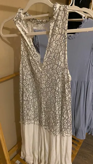 Free People White Mini Dress thumbnail 3