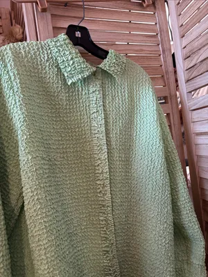 Lime Green Textured Long thumbnail 1