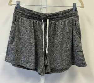 Pacific Trail Womens Gray Space Dye Athletic Shorts Size M Drawstring Pockets thumbnail 1