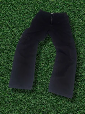 Forever 21 Black Cargo Pants thumbnail 1