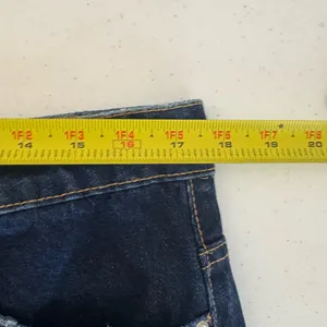 Zara Denim MIDI Jean‎ Skirt Back Slit Long Size XL EUC! 456 thumbnail 6