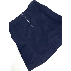 Pilcro Anthropologie Sz 6 Navy Paperbag Mini Skirt Belted Pockets Patch Pockets thumbnail 4