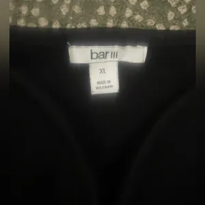Bar III knit Black tube top sz XL. Like new condition thumbnail 5