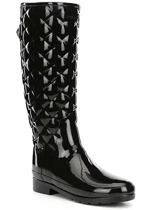Tall Black Hunter Boots  thumbnail 1