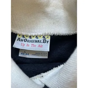 Up In The Air Vintage Hanes‎ Winter Collared Sweatshirt W Scottie Size L 42-44 thumbnail 3
