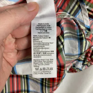 J.Crew Tartan Plaid Smocked Neck Popover Blouse Sz.XS thumbnail 11