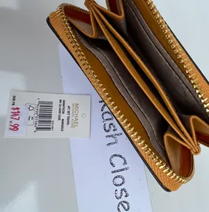 MK JST MD Zip Around Card Case - Marigold thumbnail 5