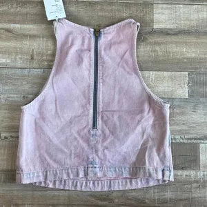 Abrand jeans Pink Denim Shell Top Size S Purple thumbnail 4