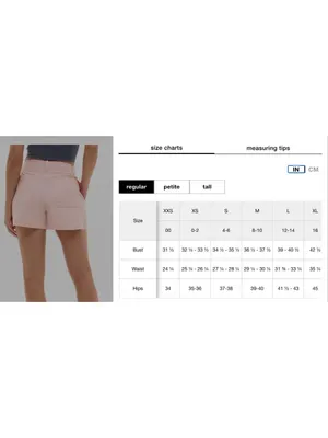New Athleta 4 Skyline High Rise Tailored 4" Short Pink Sand Size 4 thumbnail 6