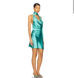 SNDYS mini dress Green Size L thumbnail 2