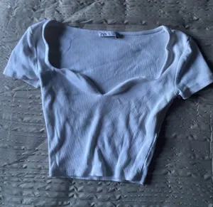 ZARA Ribbed Crop Top thumbnail 1