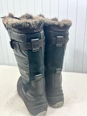 The-North-Face Womens Shellista Snow Boot Size 8.5 Waterproof Tall Lace Up Black thumbnail 5