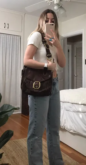 Vintage Bleeker Signature Large Flap Bag thumbnail 1
