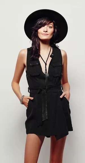Free People Womens Small Black Desert Daylight Mini Dress Sleeveless Boho‎ thumbnail 1