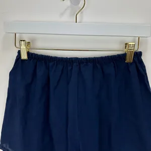 J.Crew Mini Beach Short Indigo Cotton Voile Navy Blue Resort Vacation XXS NWT thumbnail 7