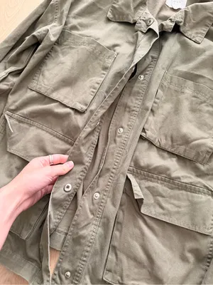 Full Tilt Olive Green Utility Jacket thumbnail 4