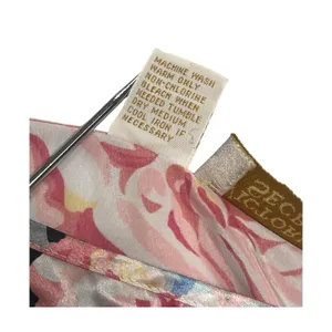 Vintage 90s Victorias Secret Nightgown Womens Large Pink Floral Chemise Satin thumbnail 4
