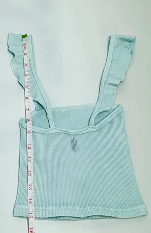 FP Movement by Happiness Runs Flirty Crop Tank - Iced Mint - XS/S thumbnail 8