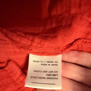 Pact Organic Cotton Gauze Crop Top Maxi Skirt Set Red Women Small XS thumbnail 16