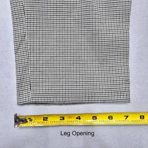 Frmz Gray Houndstooth Stripe Chic Office Work Formal KPop Preppy‎ Pants Large thumbnail 12