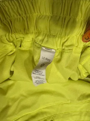 Lululemon neon yellow hotty hot shorts  thumbnail 4