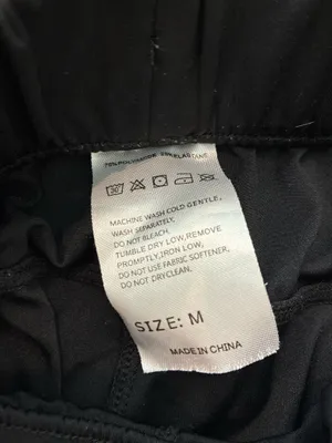 Amazon Black Joggers Size M thumbnail 3