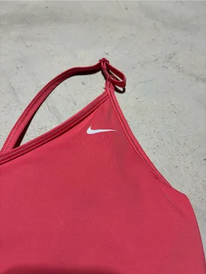 Nike Coral Pink Athletic Tank built in bra padding medium thumbnail 2