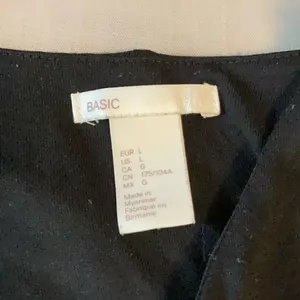 Basic Editions Black Midi Dress Size L thumbnail 6